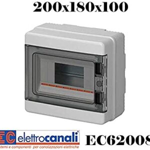 Centralino Da Parete 8 Moduli IP65 Serie Hight